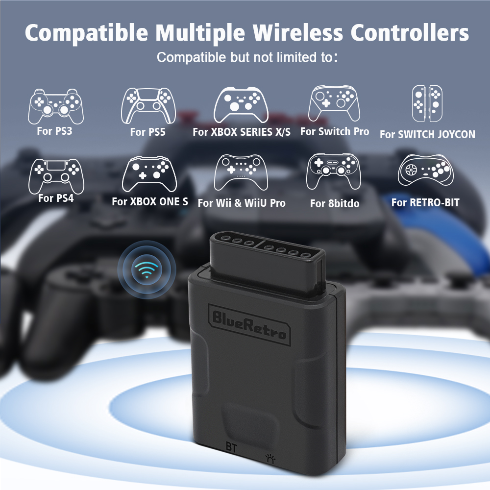 Gaming Console For Tv Xbox - Adapter kontrolera bezprzewodowego RetroScaler Blueretro do