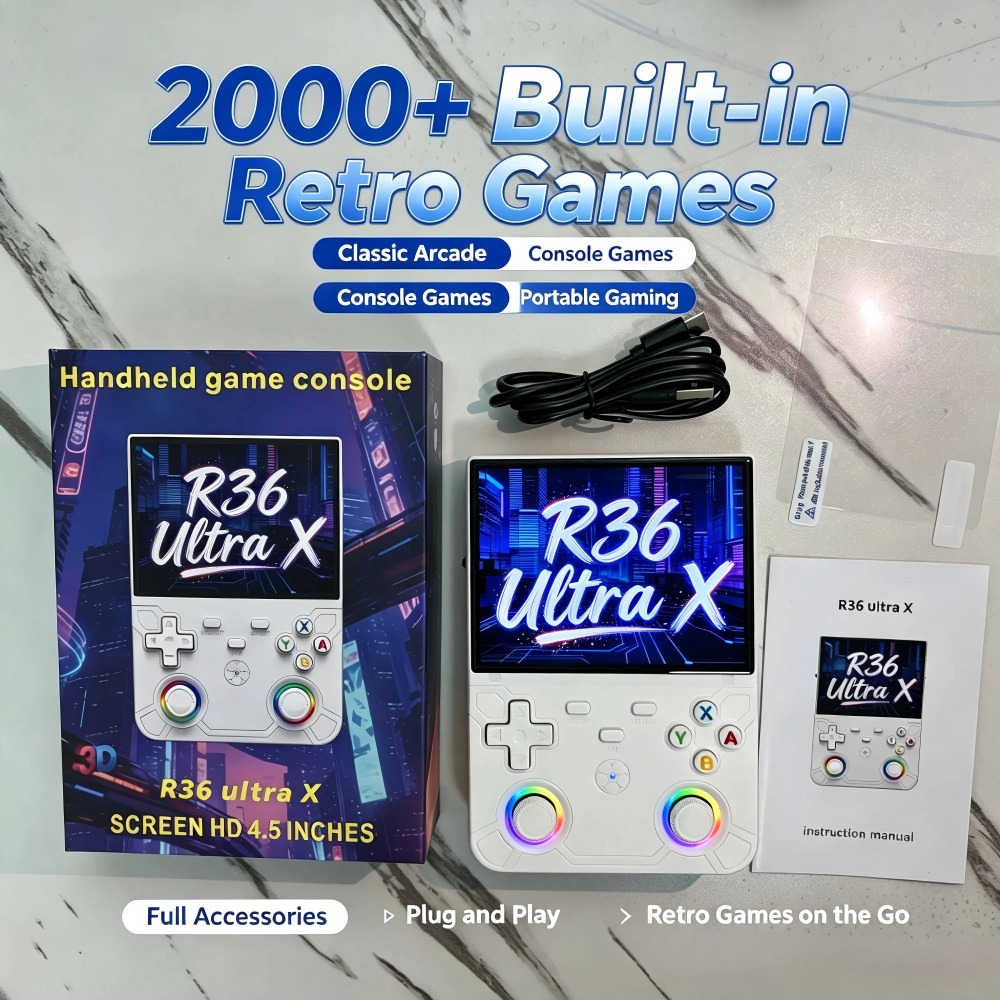 Gaming Console R36 Ultra - Konsola przenośna R36 Ultra X Retro