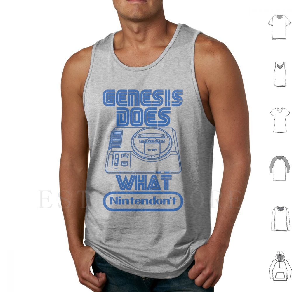Gaming Console Old School - Koszulki bez rękawów Tank Tops Bawełna