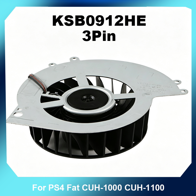 Console Cooling Fan - Wymienny wentylator chłodzący KSB0912HE 3-pinowy do