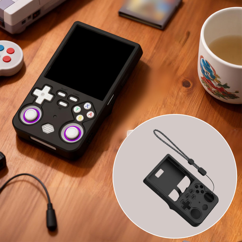Gaming Console R36 Ultra - Silikonowe etui z smyczą do konsoli