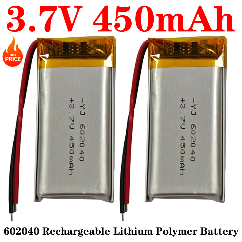 Gaming Console In Car - Akumulator litowo-polimerowy Li-Po 602040 3,7V 450mAh