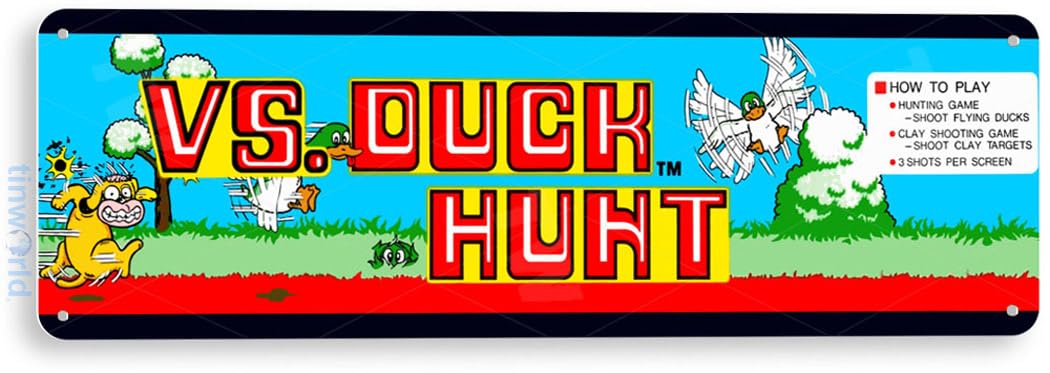 TIN SIGN Duck Hunt Arcade Marq – Gaming Console Shop recenzja i cena