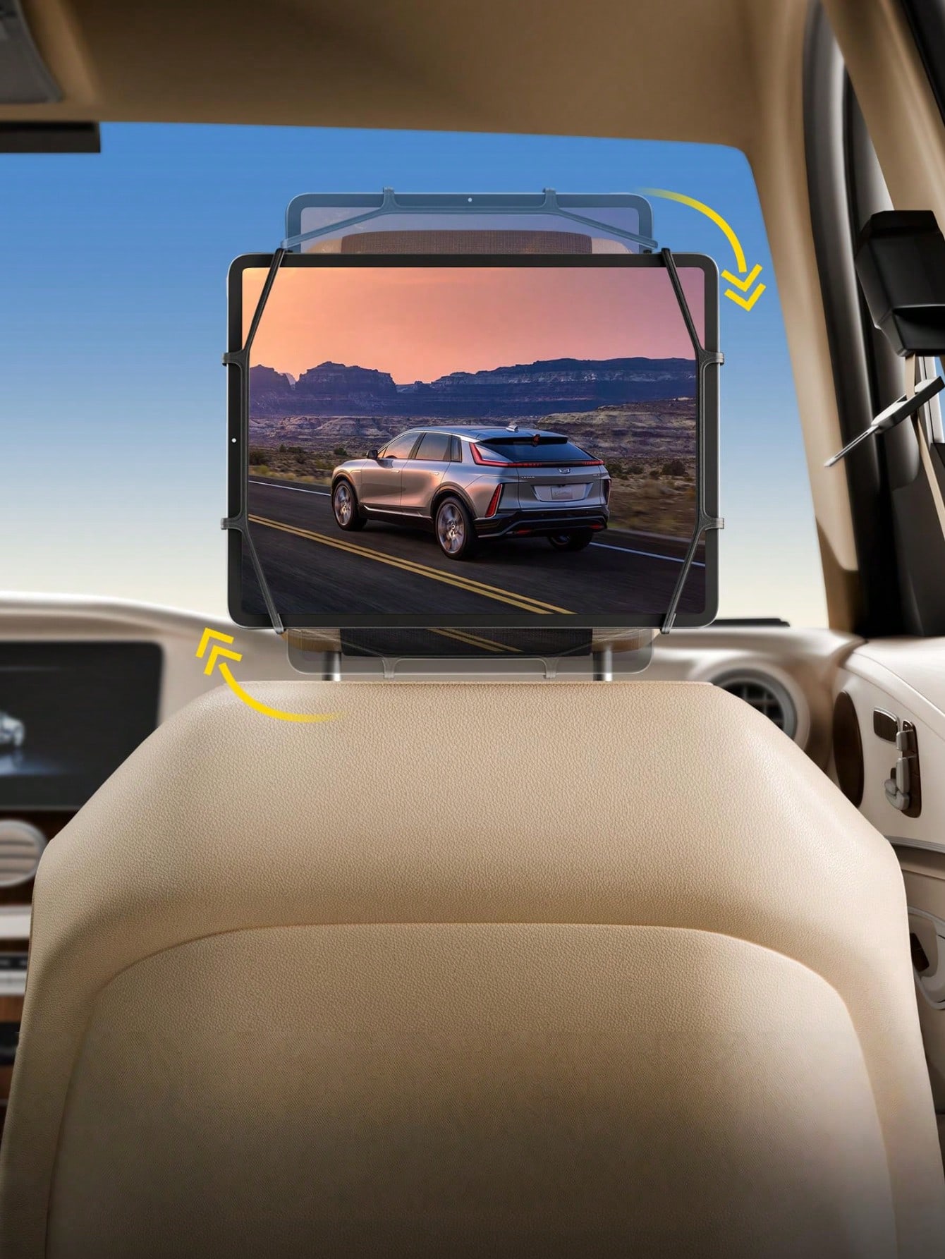 Uchwyt na tablet do zagłówka s – Gaming Console In Car recenzja i cena
