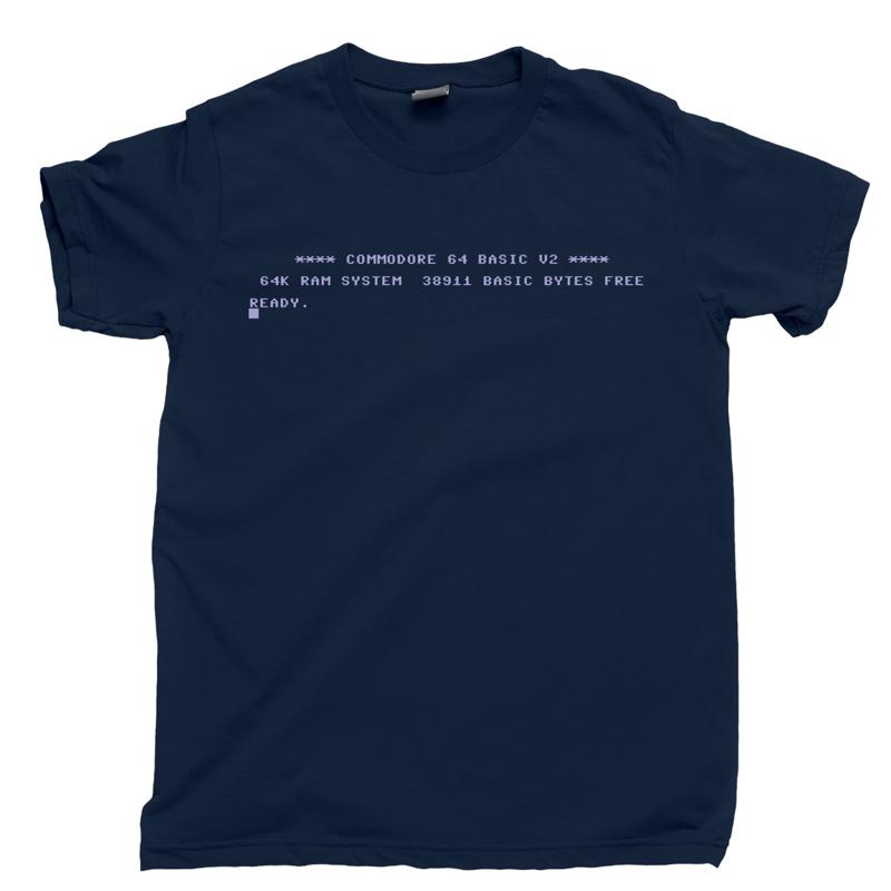 C64 Boot T Shirt Commodore 128 – Gaming Console Old School recenzja i cena