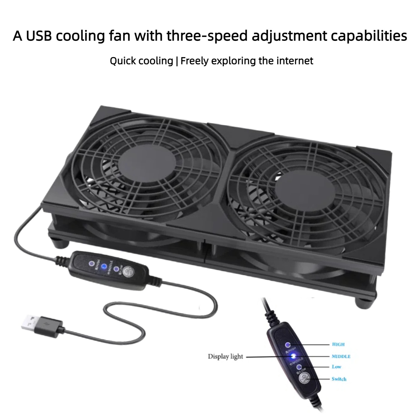 Podwójny wentylator chłodzący  – Console Cooling Fan recenzja i cena
