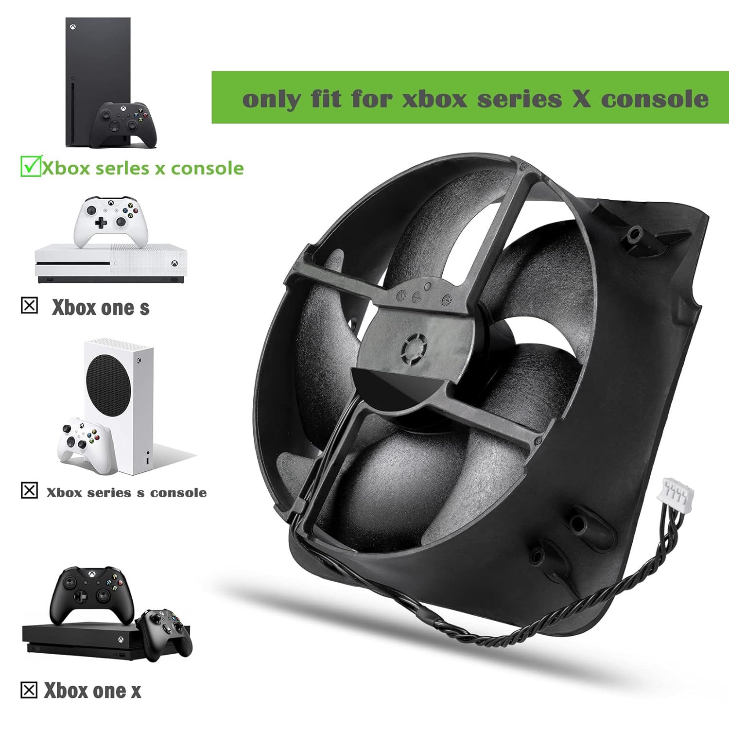Wymiana wewnętrznego wentylato – Console Cooling Fan recenzja i cena