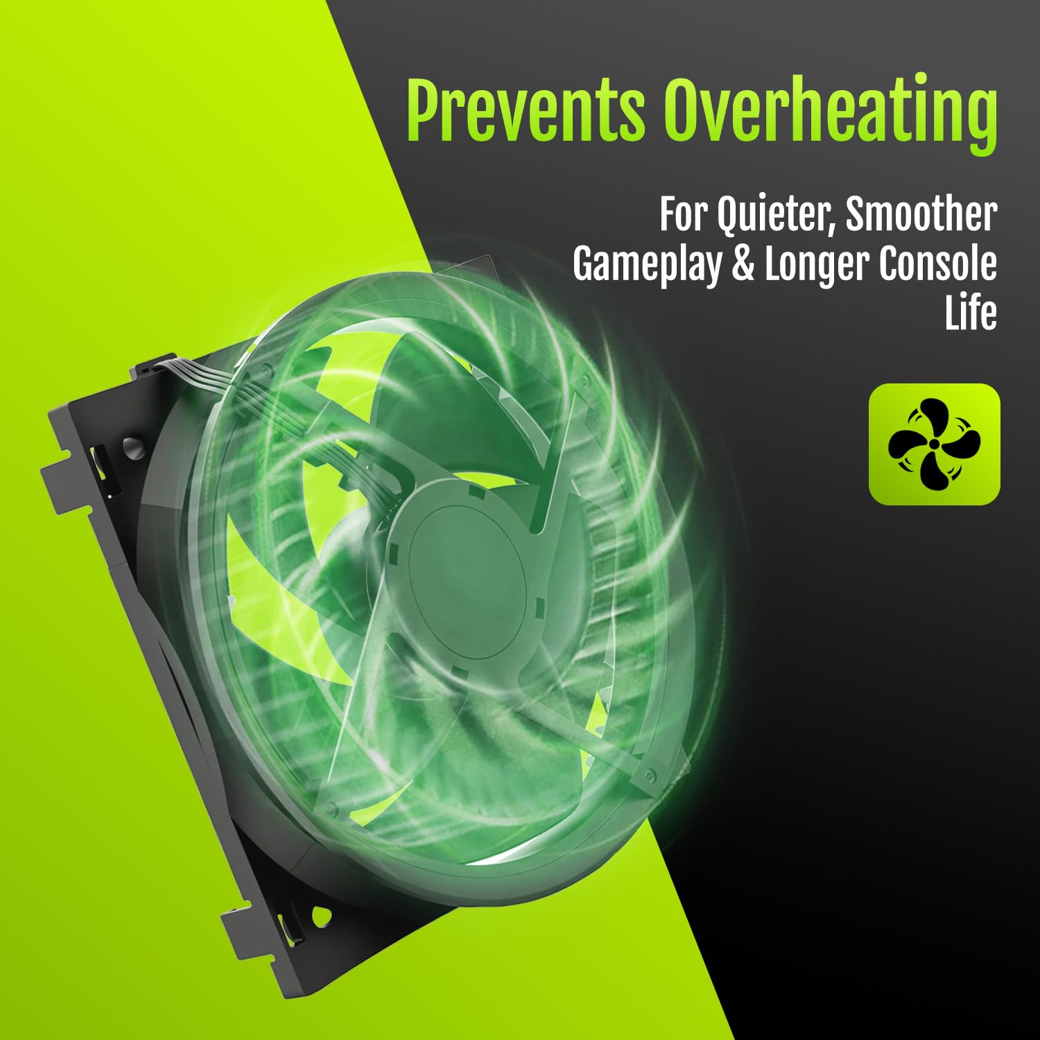 Wymiana wewnętrznego wentylato – Console Cooling Fan recenzja i cena