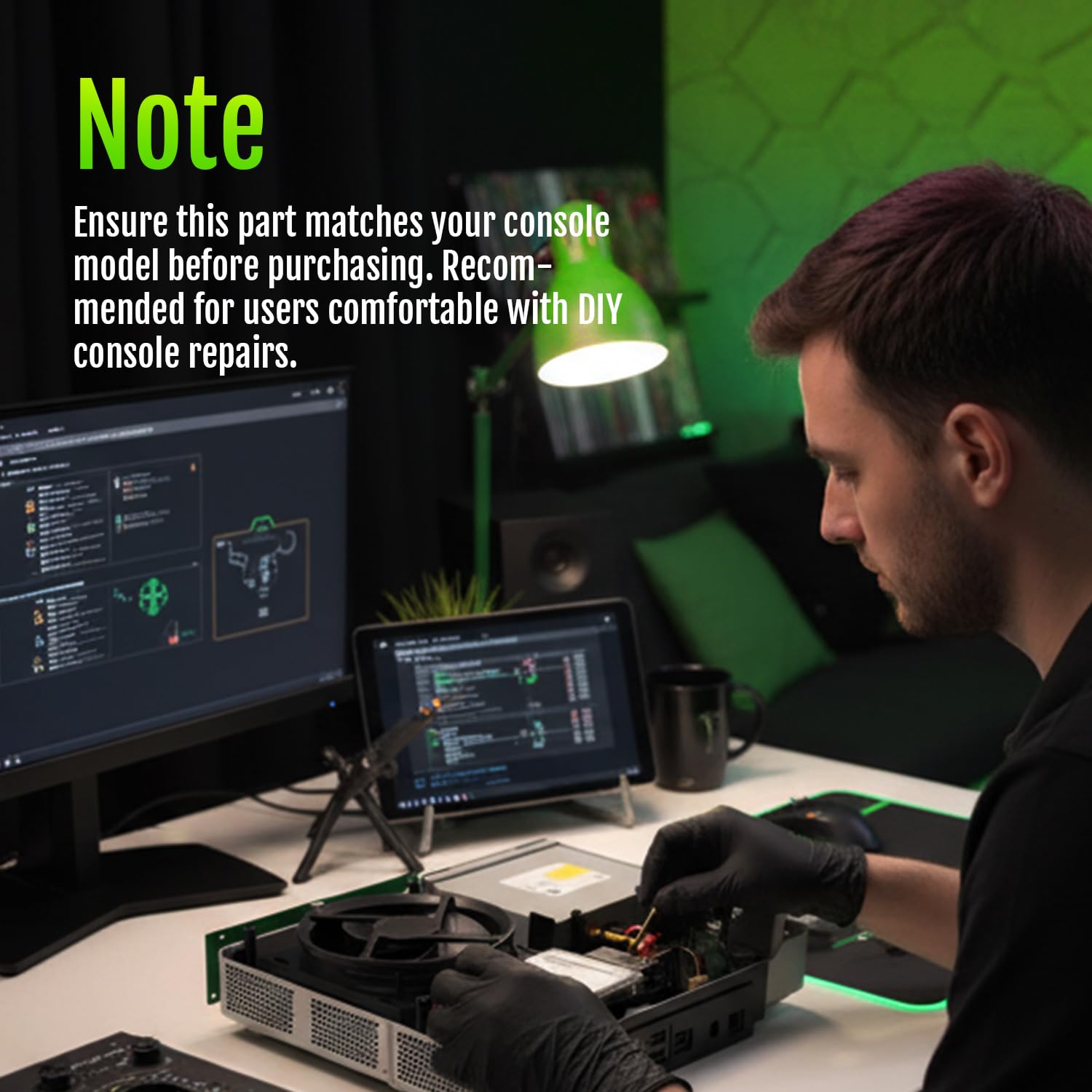 Wymiana wewnętrznego wentylato – Console Cooling Fan recenzja i cena
