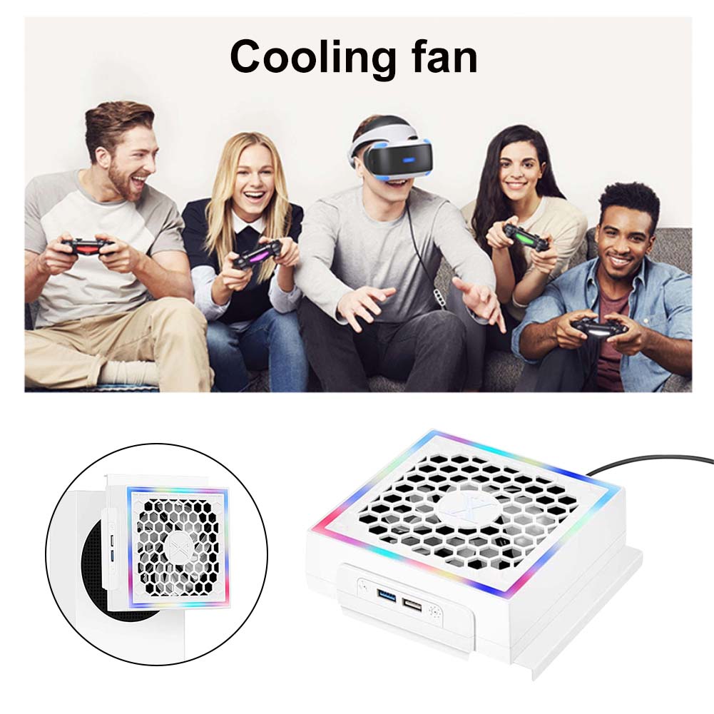Wentylator chłodzący LED z pas – Gaming Console Xbox Series S recenzja i cena