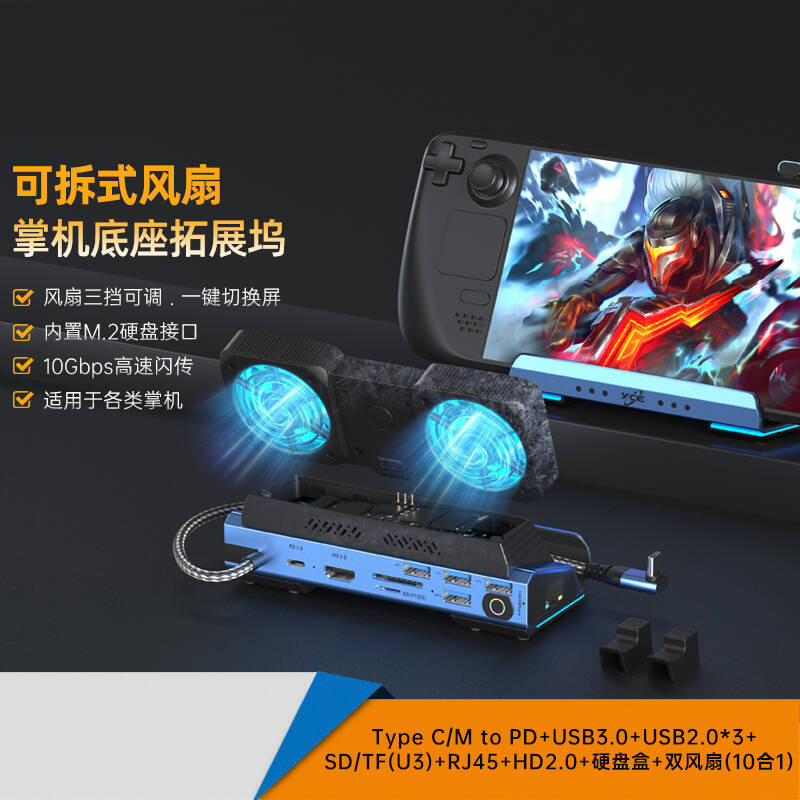 Stacja dokująca USB-C z podwój – Gaming Console Usb recenzja i cena
