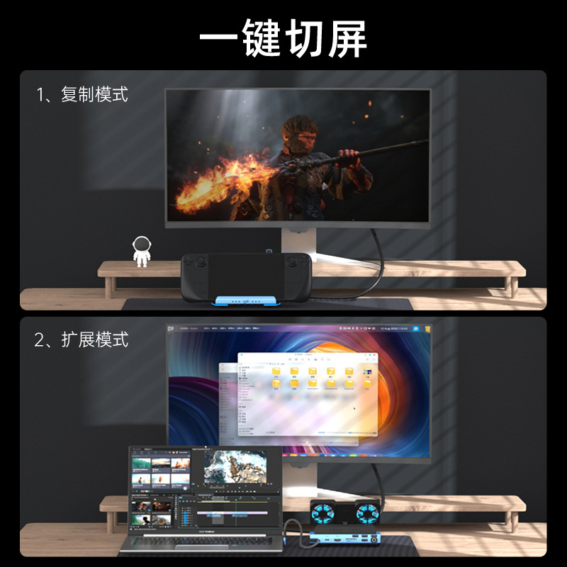 Stacja dokująca USB-C z podwój – Gaming Console Usb recenzja i cena
