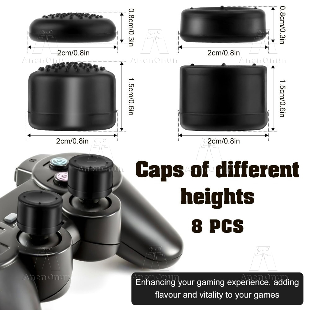 8 SZTUK nakładek na kciuk Nakł – Gaming Console Tv Stick recenzja i cena