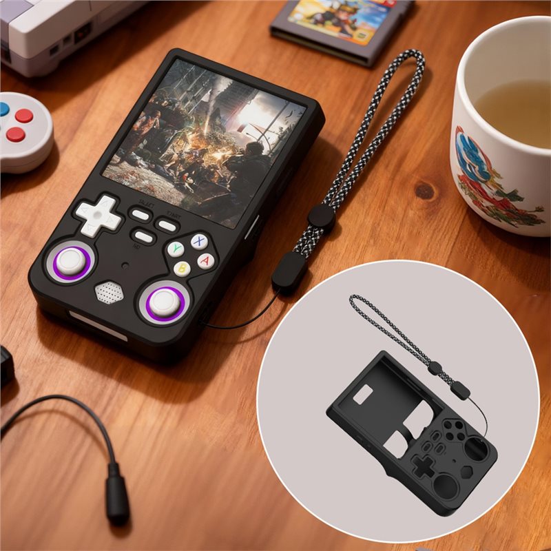 A23F-Silikonowe etui ochronne, – Gaming Console R36 Ultra recenzja i cena