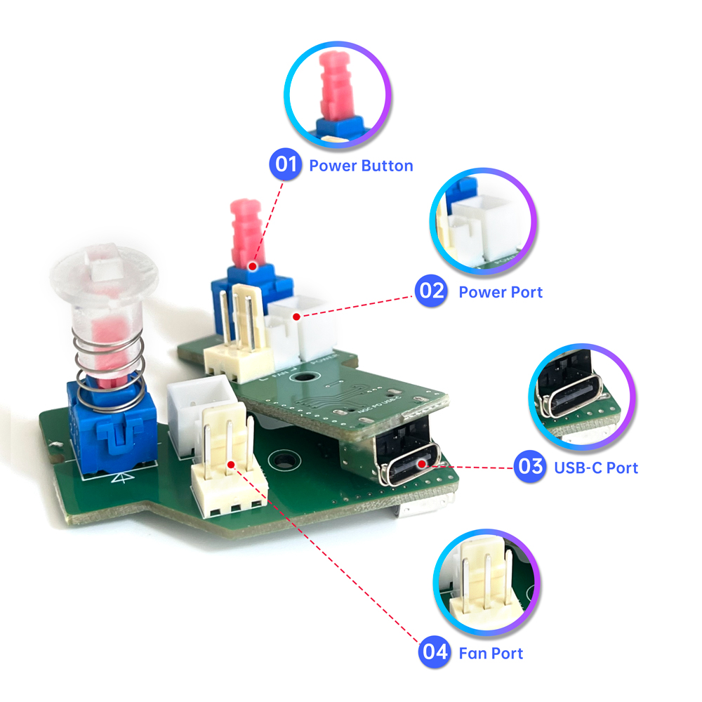 Zestaw zasilacza USB Type-C do – Console Cooling Fan recenzja i cena